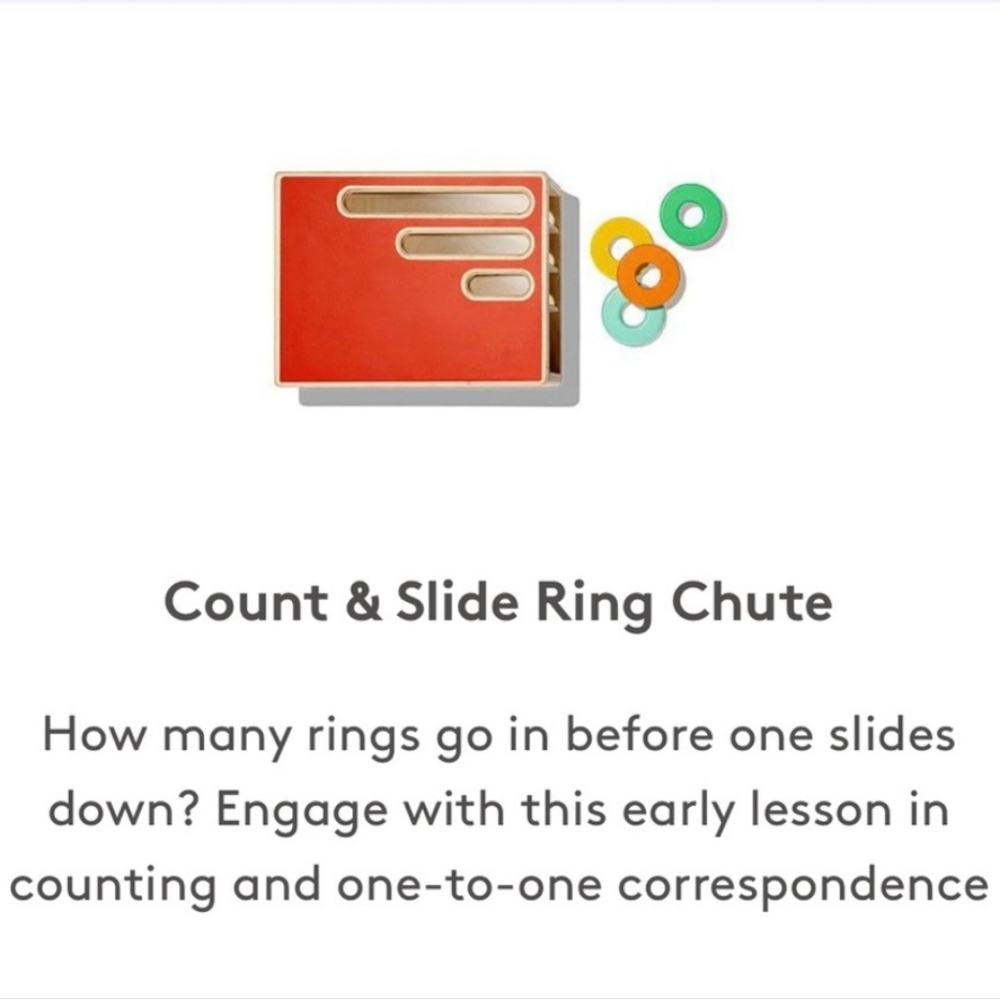 Red Count & Slide Ring Chute